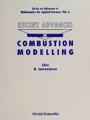 cover image of Recent Advances In Combustion Modelling